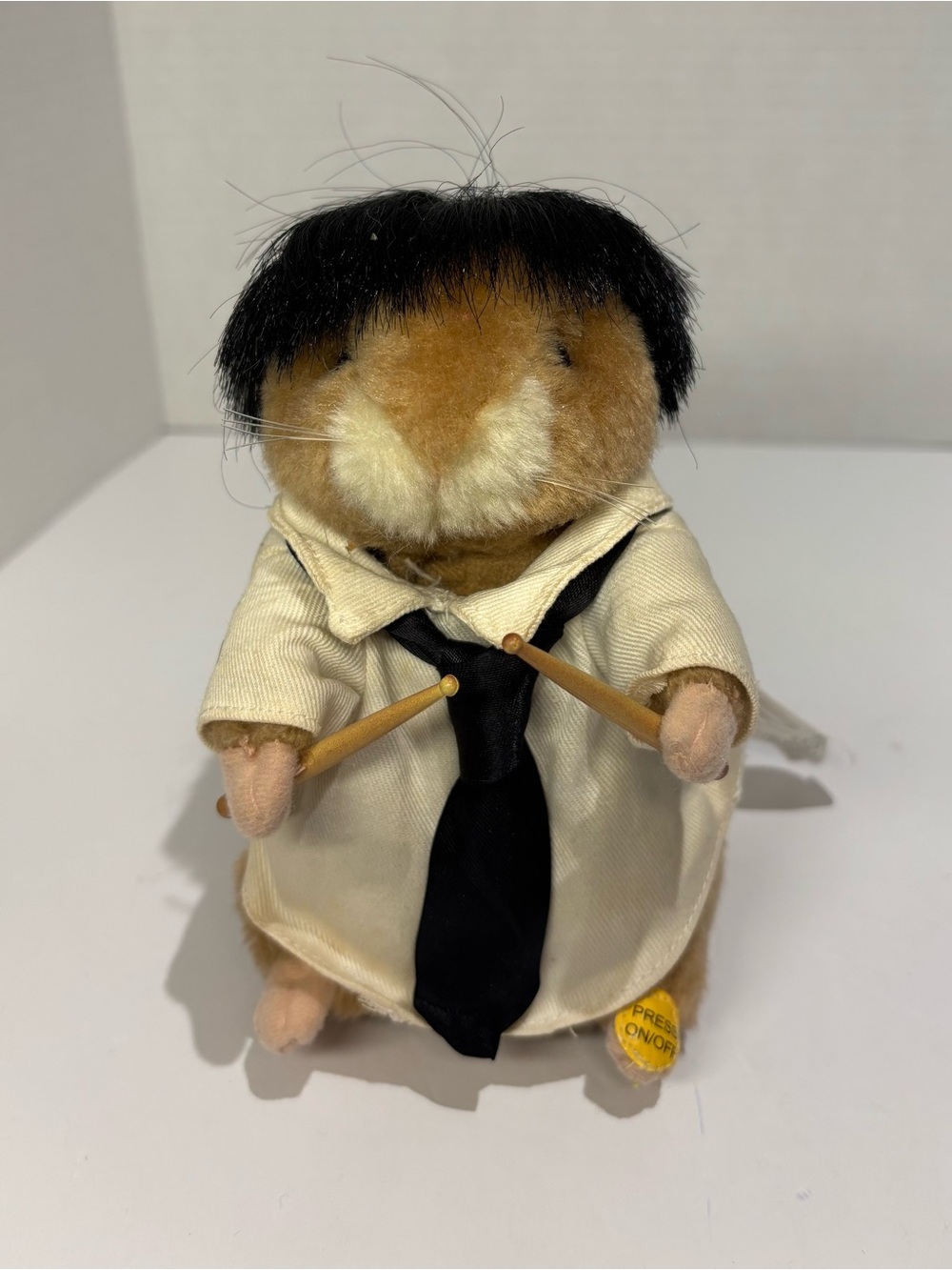 GEMMY Dancing Singing HAMSTER Buddy Birthday Vintage 2002 Tested Working